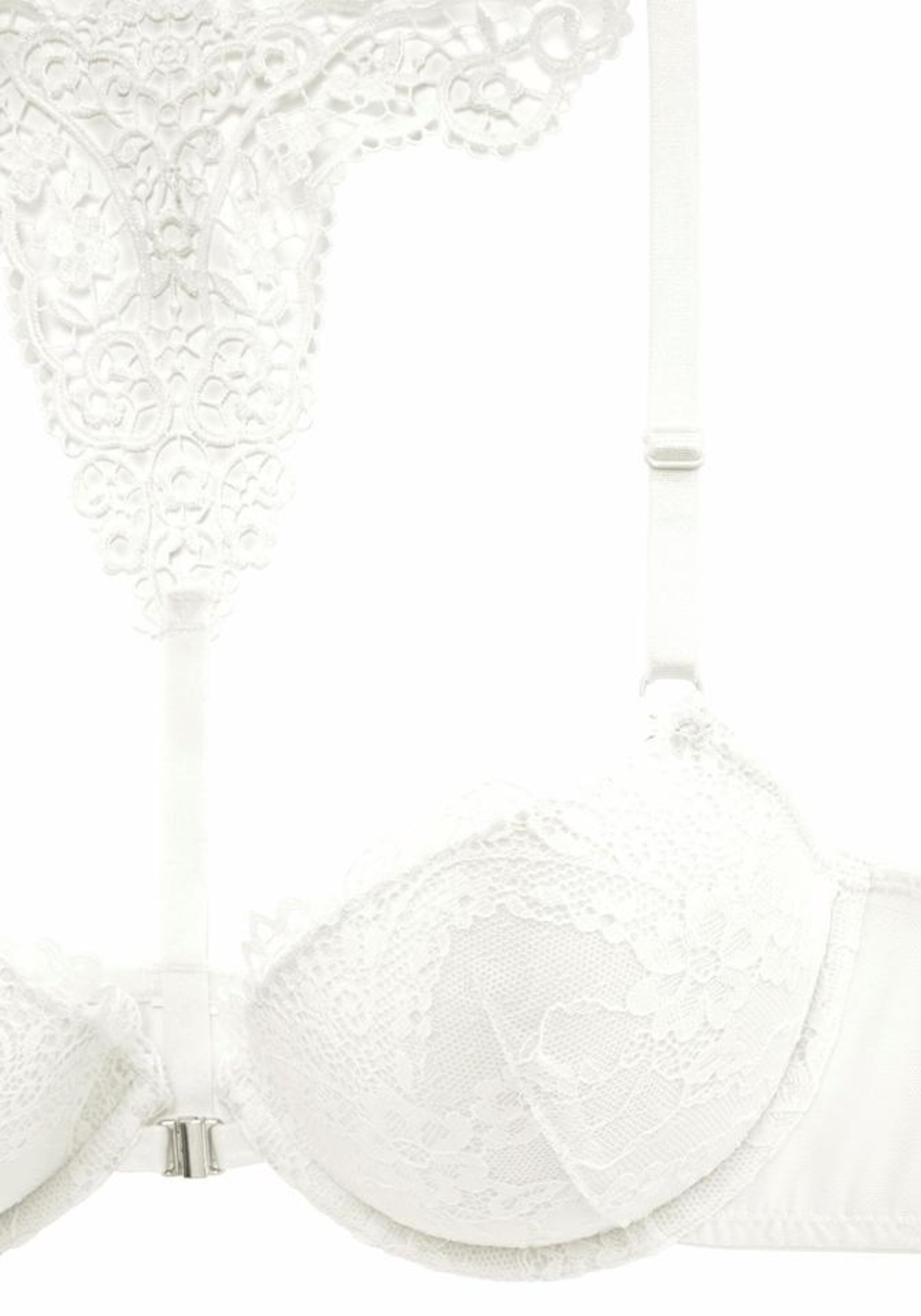 Lascana Push Up Bh In Weiss About You