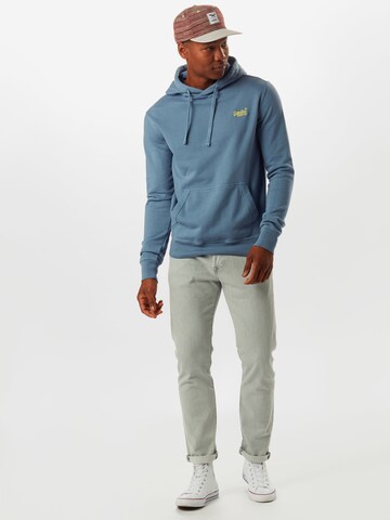 Superdry Regular fit Sweatshirt in Blauw