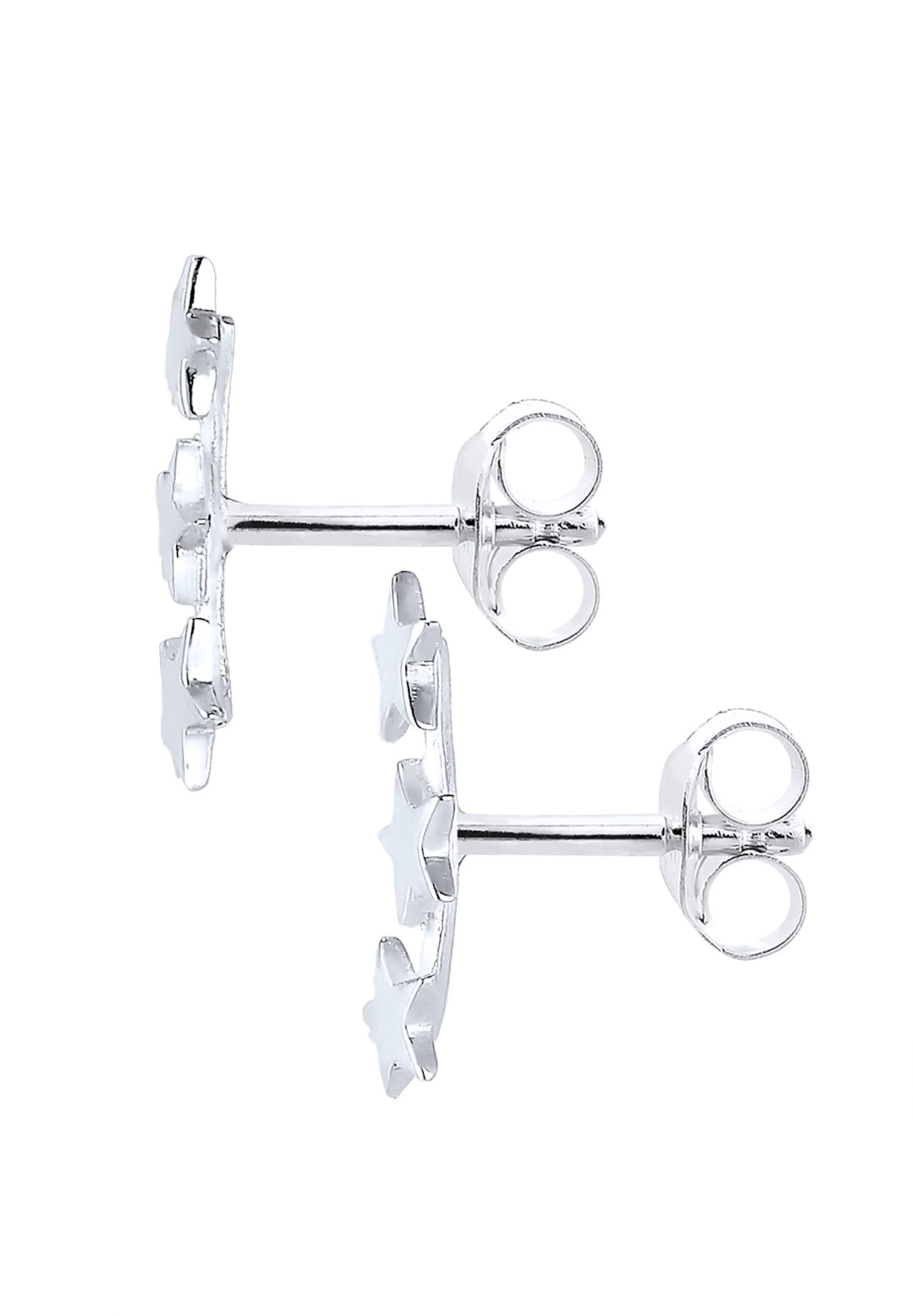 Boucles d'oreilles 'Astro' ELLI en argent