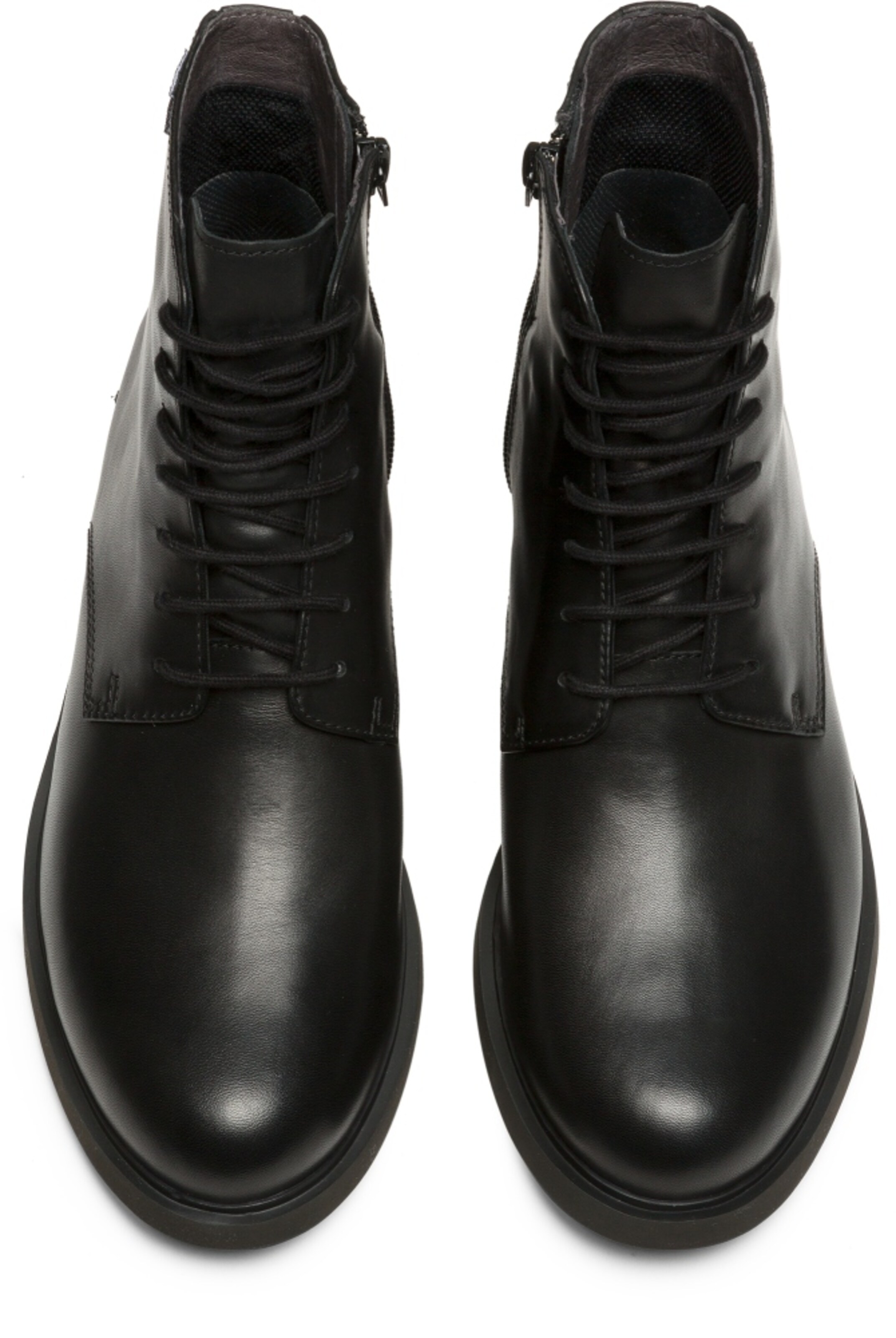 Bottines à lacets 'Iman' CAMPER en noir