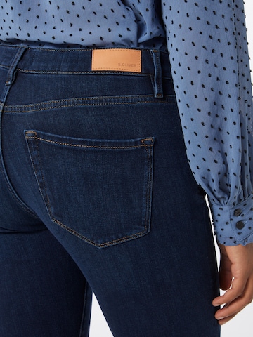 s.Oliver Skinny Jeans 'Izabell' in Blauw
