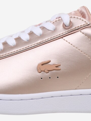 LACOSTE Sneaker 'Carnaby Evo' in Pink