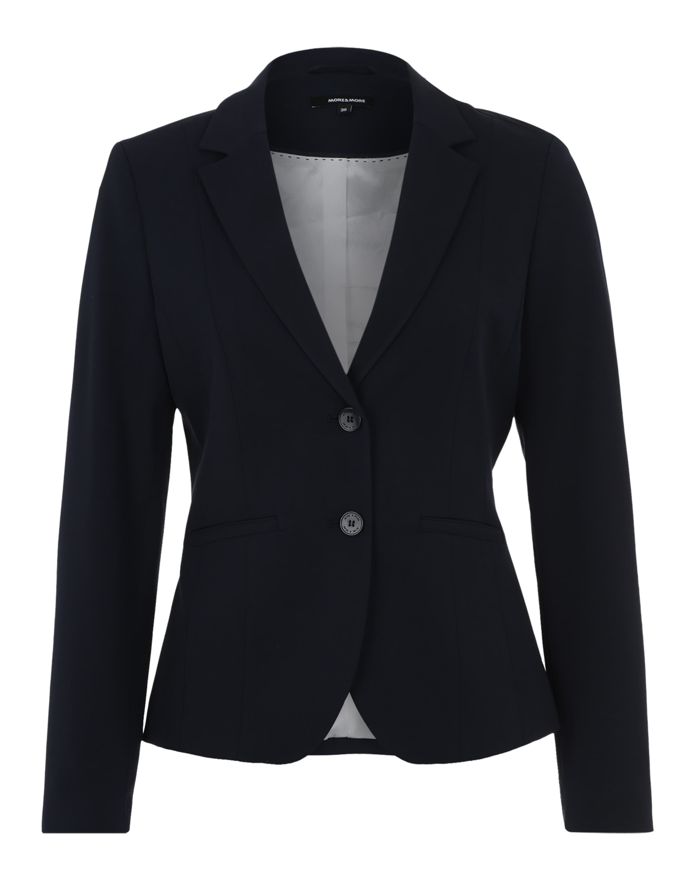 Blazer 'Sally' MORE & MORE en bleu : devant