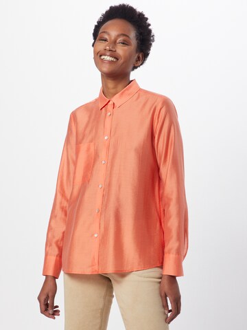 OPUS Blouse 'Famana' in Oranje: voorkant