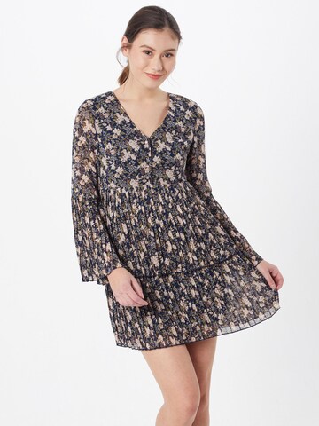 Boohoo - Vestido 'Floral' em azul: frente