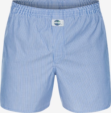 D.E.A.L International Boxershorts 'Stripe' in Blauw: voorkant