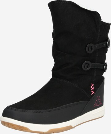 KAPPA Snow Boots 'CREAM' in Black: front