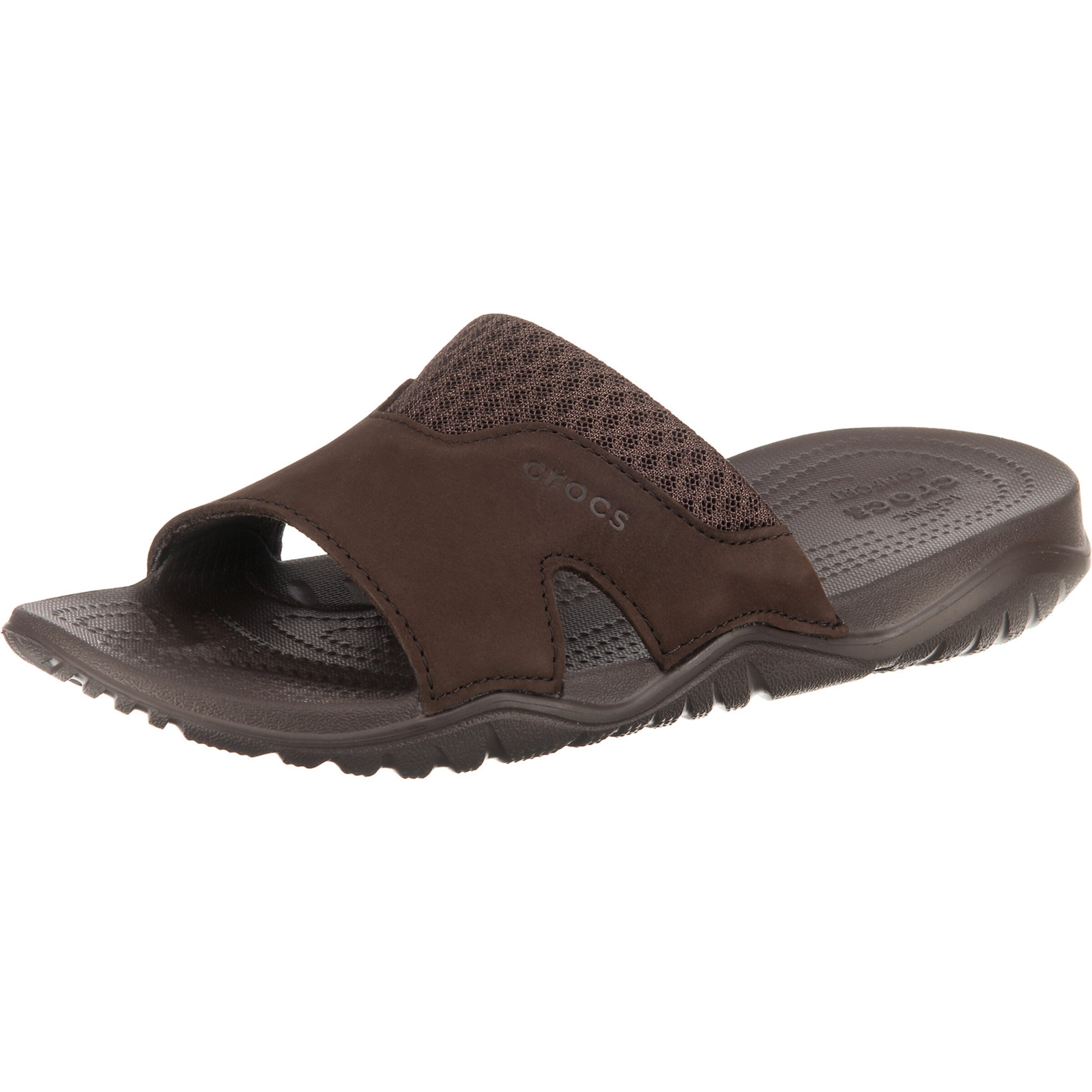 Crocs - Pantoletten in braun