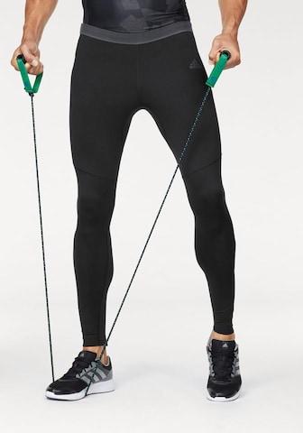 ADIDAS SPORTSWEAR Skinny Lauftight in Schwarz: predná strana