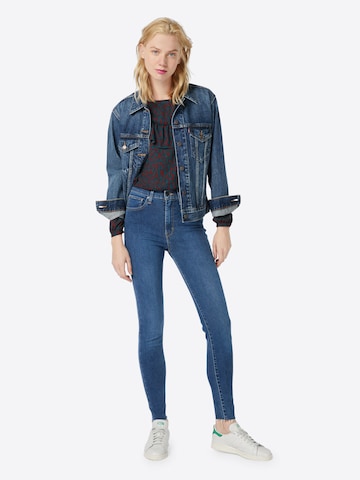 LEVI'S ® Skinny Jeans 'Mile High Super Skinny' in Blau