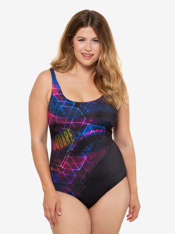 Invisible Maillot de bain Ulla Popken en noir : devant