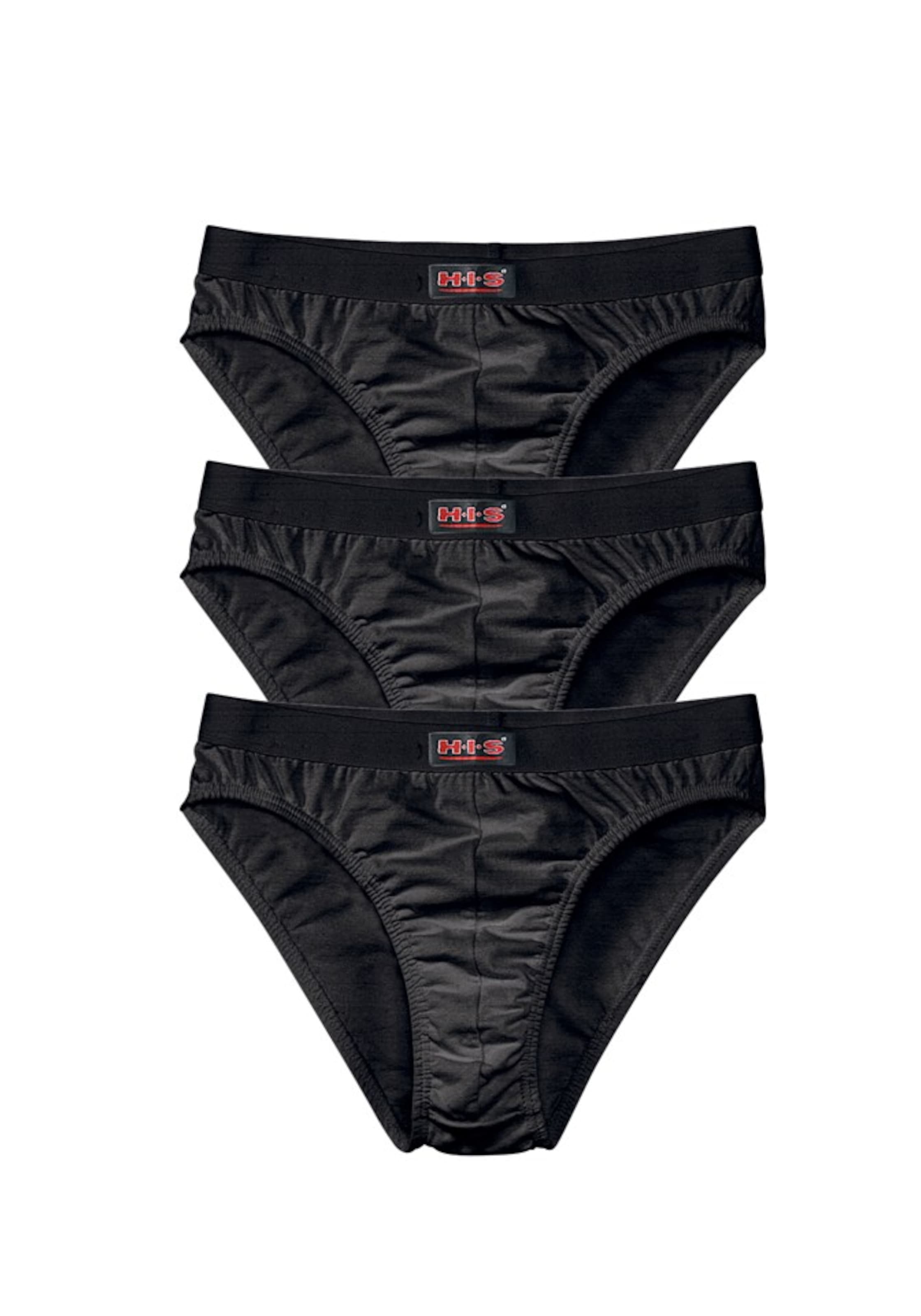 H.I.S Spodnje hlačke | črna barva: sprednja stran