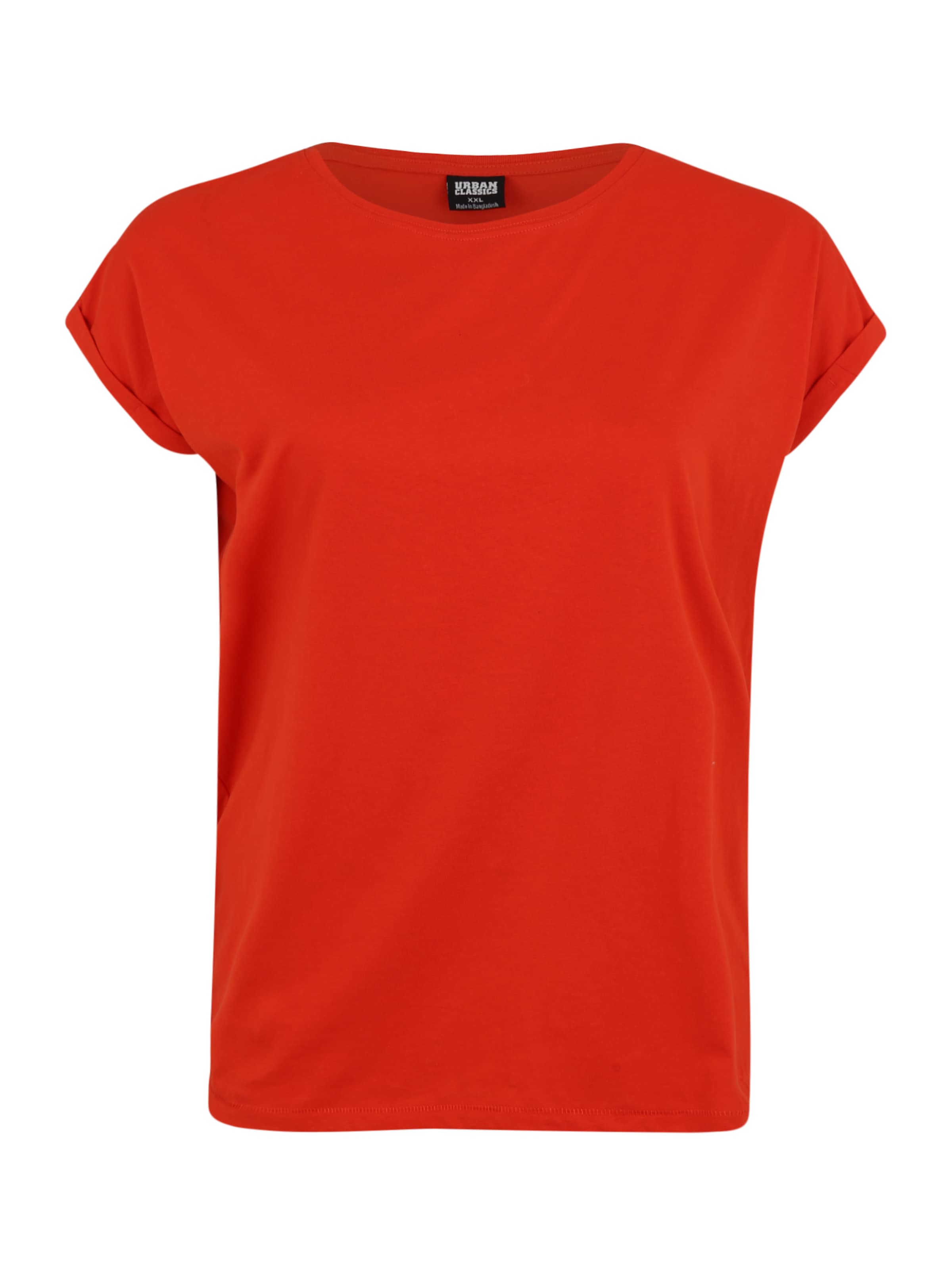 T-shirt Urban Classics en rouge : devant