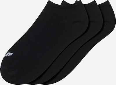 ADIDAS ORIGINALS Chaussure basse 'Trefoil Liner' en noir / blanc, Vue avec produit