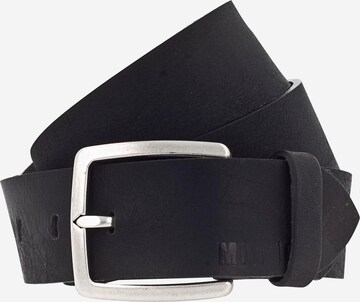 Ceinture MUSTANG en noir : devant