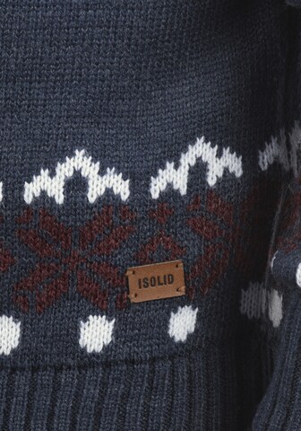 !Solid Sweater 'Norwin' in Blue