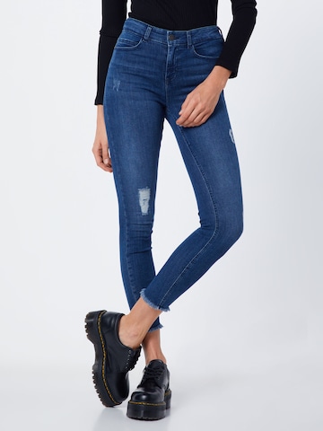 Noisy may Skinny Jeans in Blau: Vorderseite