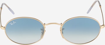 Ray-Ban Casual Sonnenbrille 'OVAL' in Blau