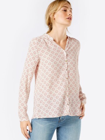 Marc O'Polo Blouse in Wit: voorkant