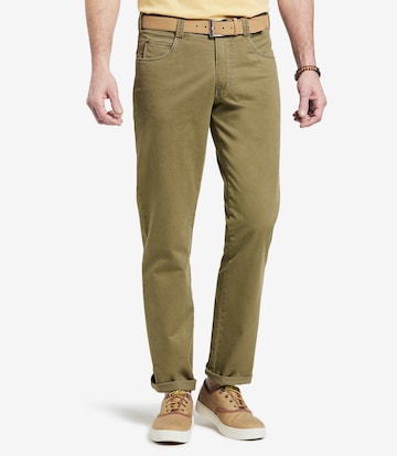 Meyer Hosen Regular Pants in Green: front