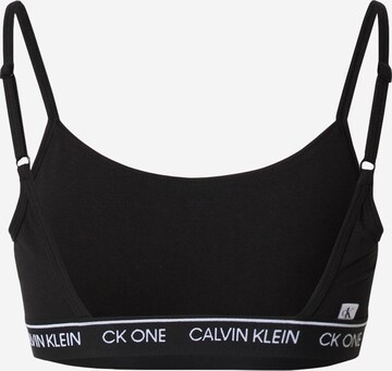 juoda Calvin Klein Underwear Standartinis Liemenėlė