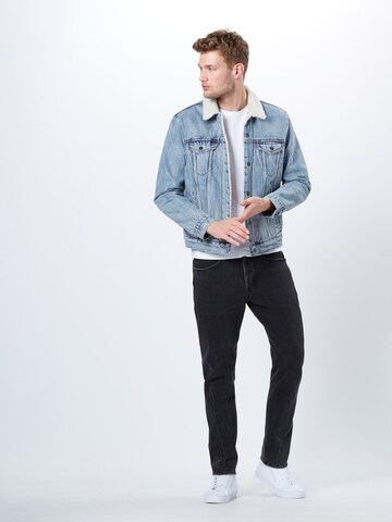 LEVI'S ® Tapered Jeans 'LEJ 502 Reg Taper' in Schwarz