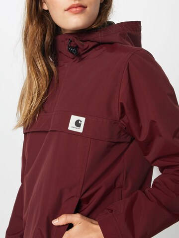 Carhartt WIP Windbreaker 'Nimbus Winter' in Rot