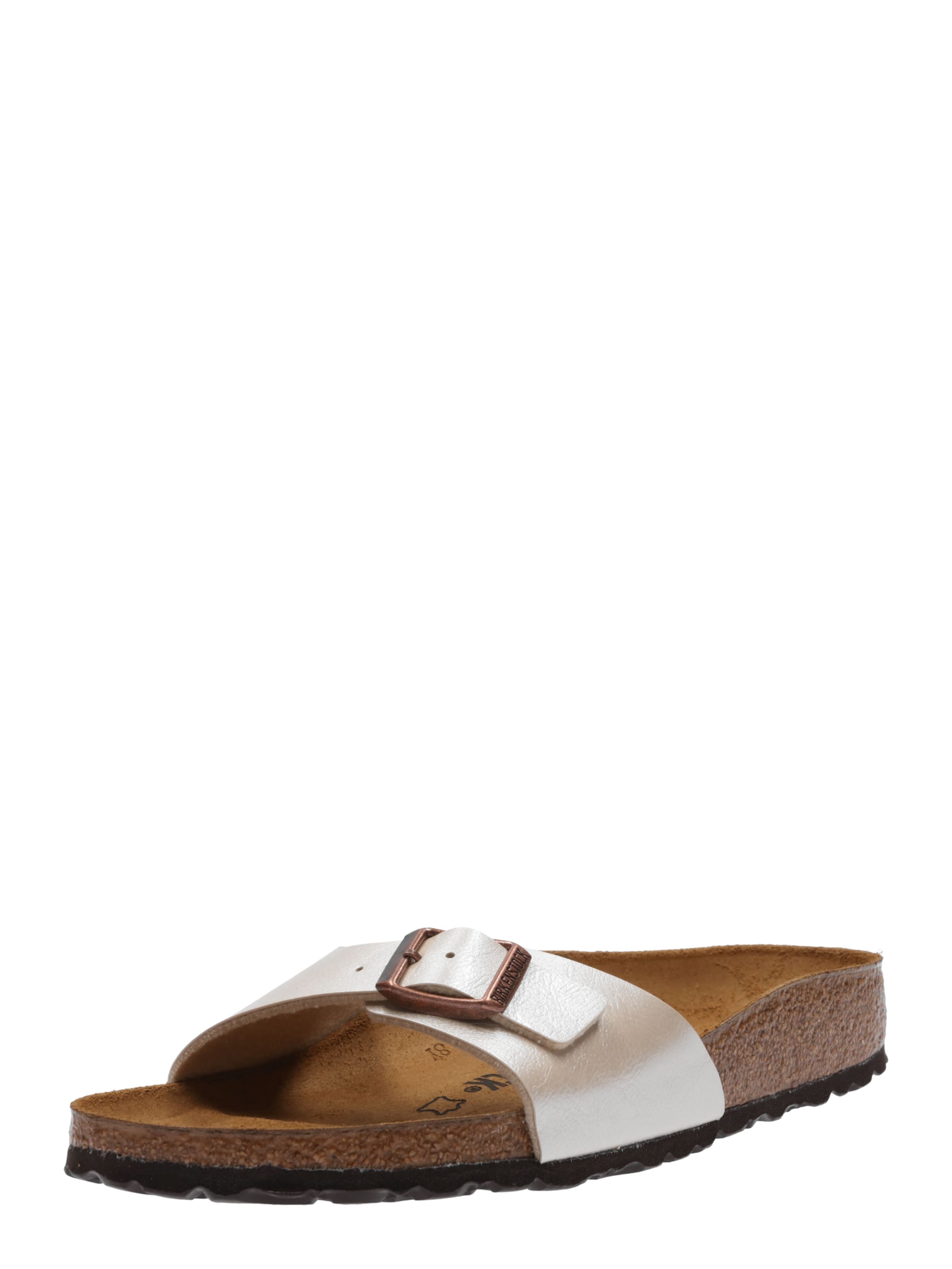 BIRKENSTOCK Japonke 'Madrid' | bela barva: sprednja stran