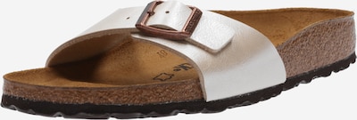 BIRKENSTOCK Mule 'Madrid' en blanc perle, Vue avec produit