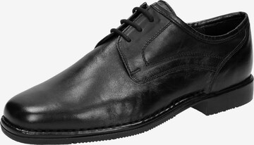 SIOUX Lace-Up Shoes 'Houston-XL' in Black: front