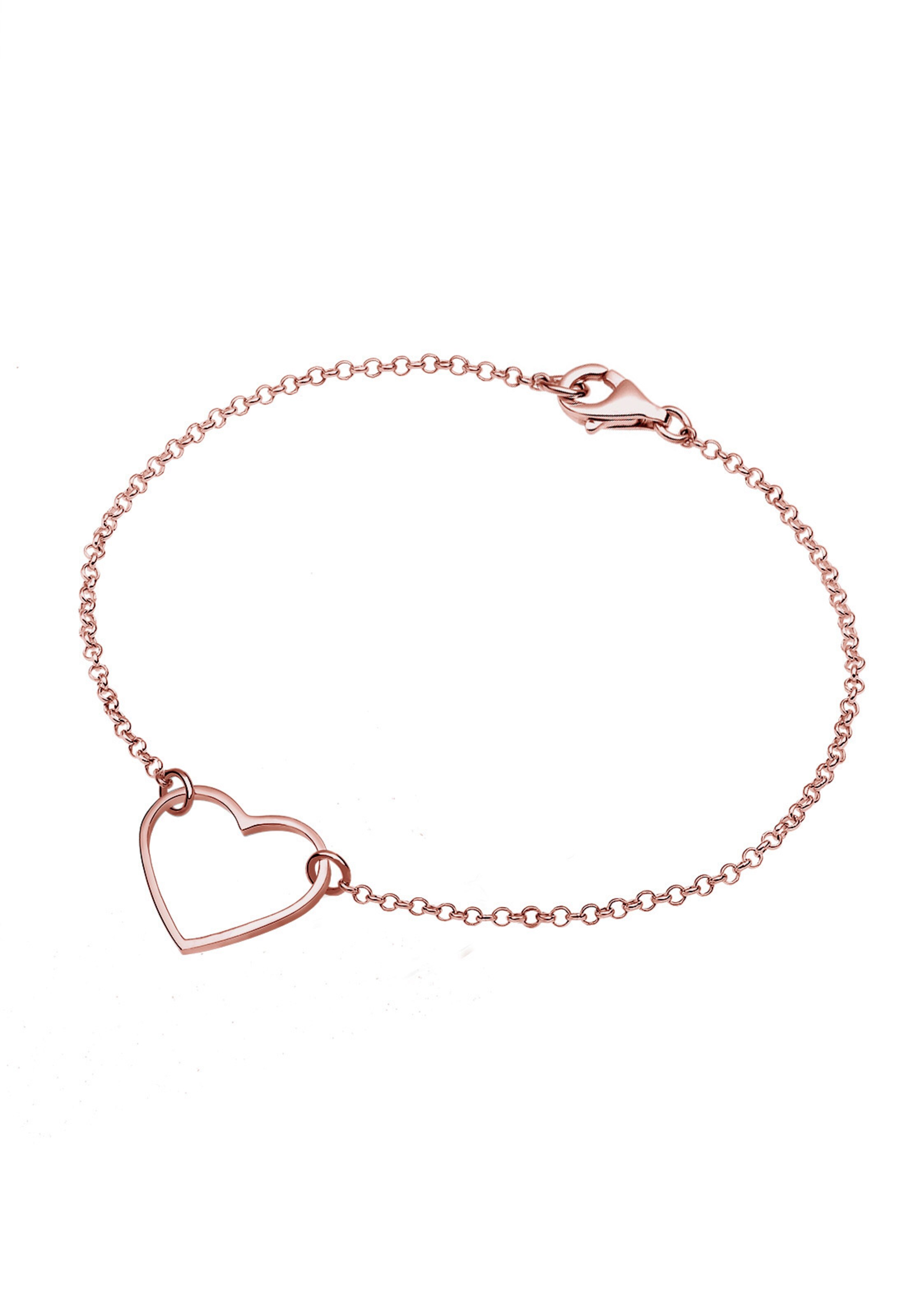 ELLI Bracelet 'Herz' in Gold