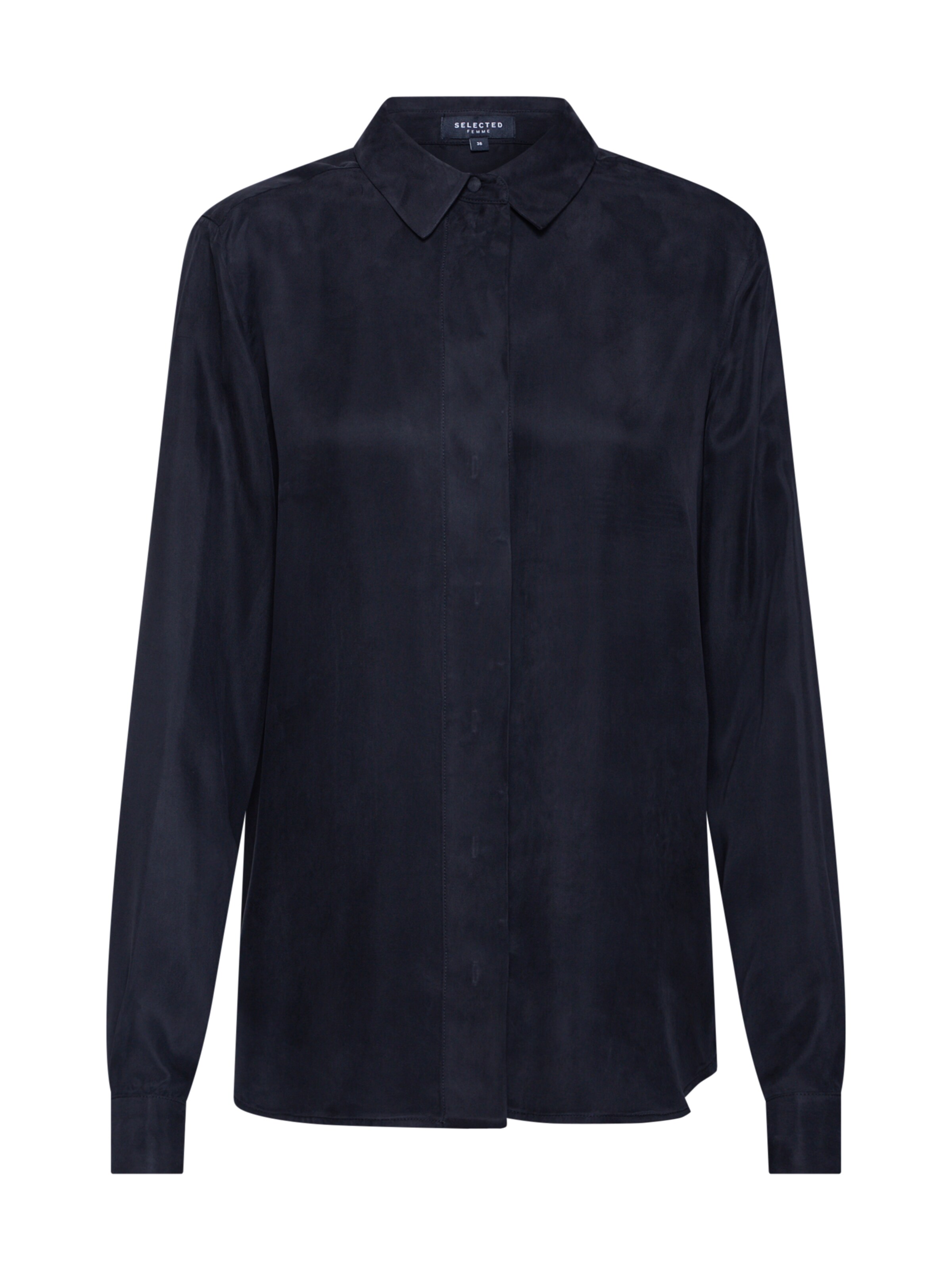 SELECTED FEMME - Blouse 'RIA' in de kleur Zwart