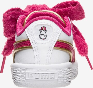 Baskets 'Minions Basket Heart Fluffy' PUMA en rose