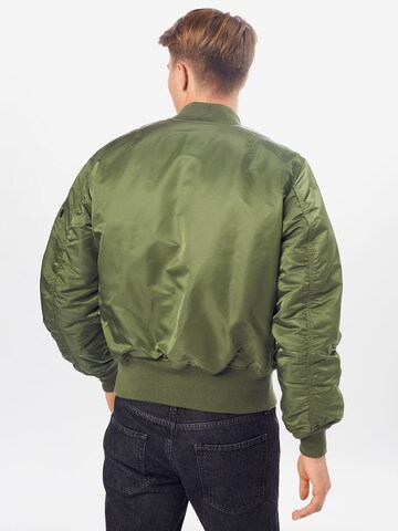 Veste mi-saison 'MA-1' ALPHA INDUSTRIES en vert