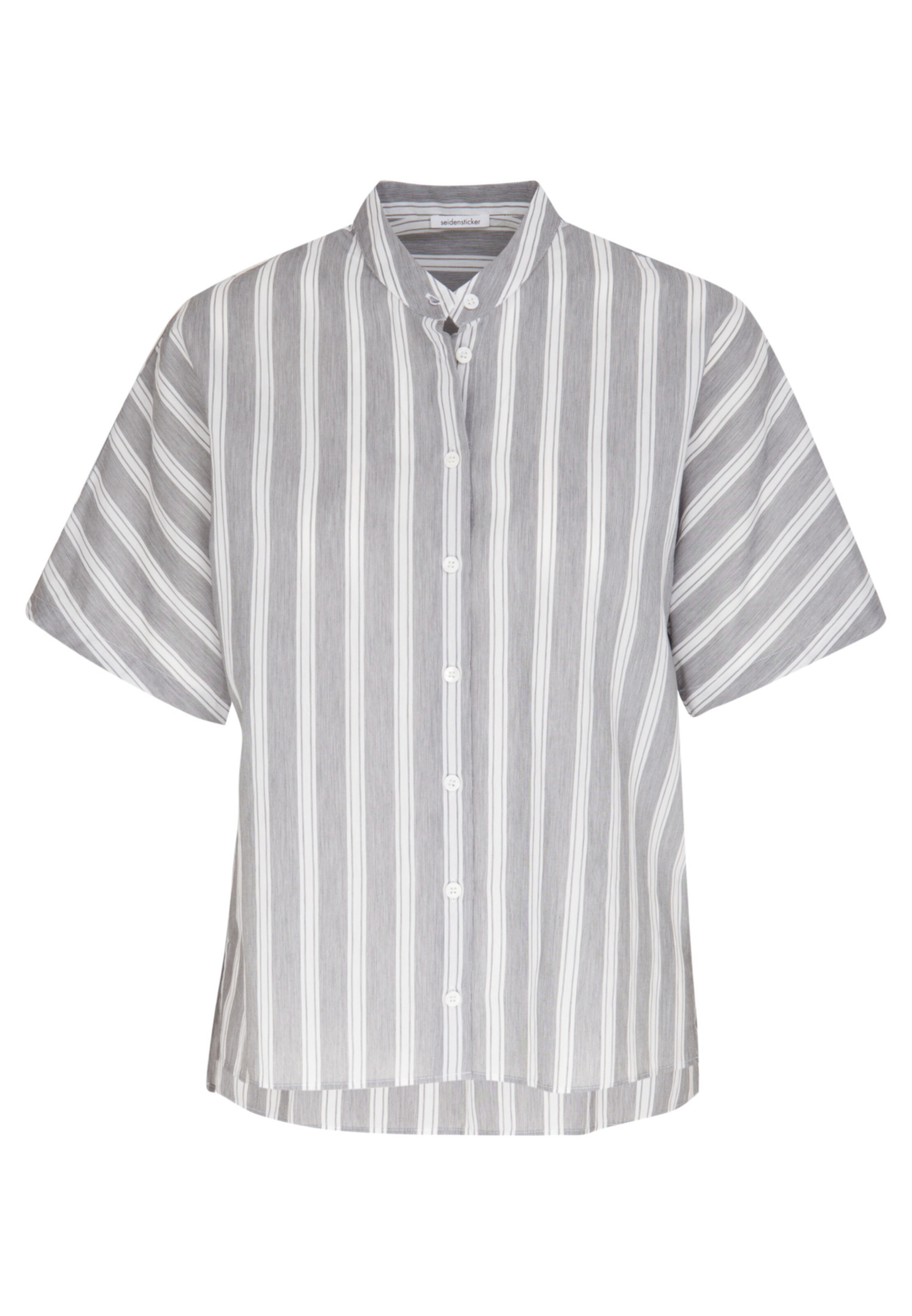 Seidensticker Bluse Schwarze Rose In Grau About You