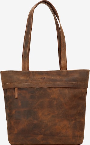 GREENBURRY Shopper in Brown: front
