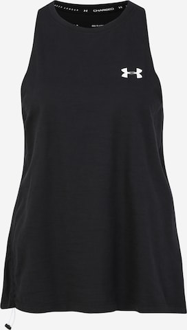 Haut de sport UNDER ARMOUR en noir : devant