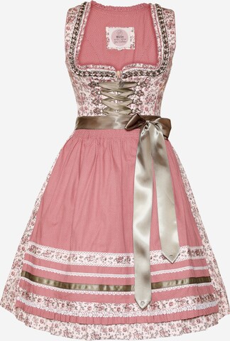 MARJO Dirndl 'Natalia 58' in Pink: front