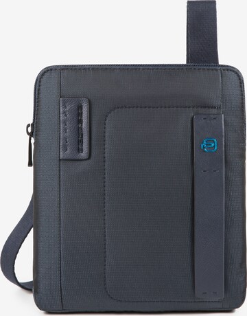 Piquadro Crossbody Bag in Blue: front