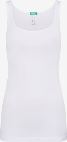 UNITED COLORS OF BENETTON Top in White: front