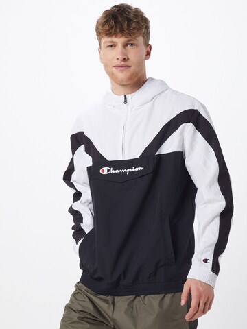 Champion Authentic Athletic Apparel Regular fit Tussenjas in Zwart: voorkant