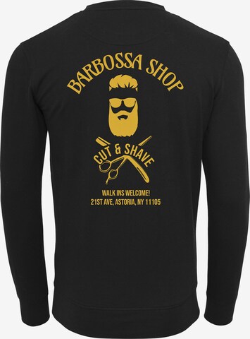 Mister Tee Sweatshirt 'Barbossa' in Schwarz: predná strana