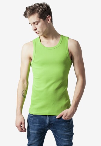 Urban Classics Shirt in Groen: voorkant