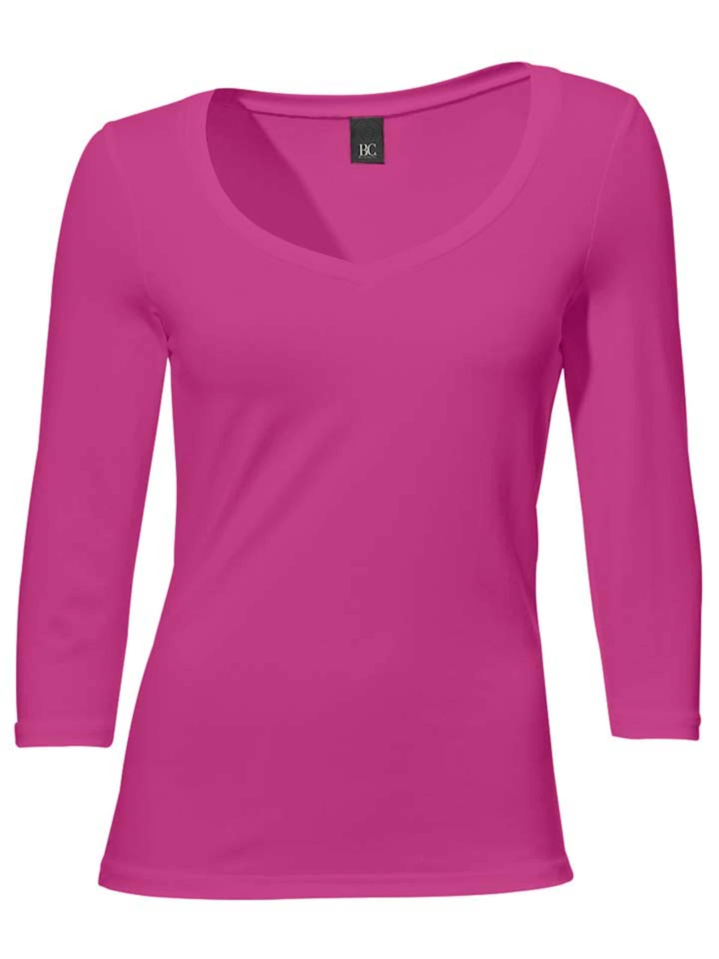 Tricou de la heine pe roz: față