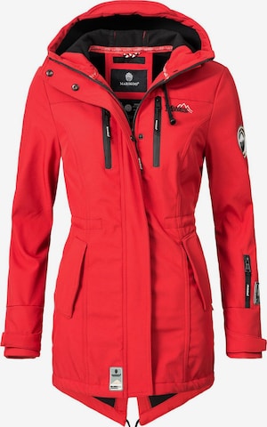 MARIKOO Функциональное пальто 'Zimtzicke' в Красный: спереди
