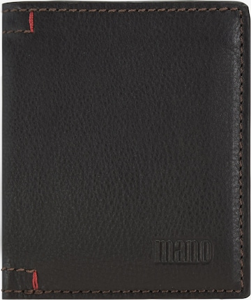 mano Wallet in Brown: front