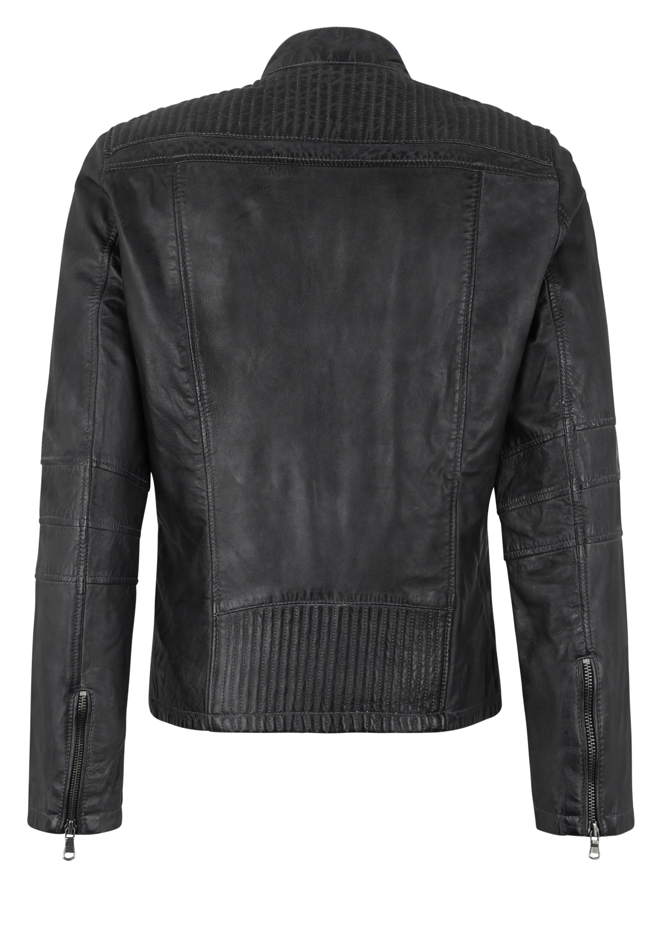 Miracle of Denim Lederjacke in Grau