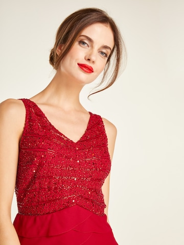 Robe de soirée heine en rouge