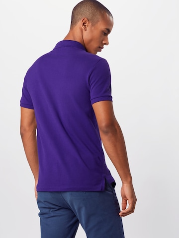 Polo Ralph Lauren Μπλουζάκι 'SSKCSLIM1-SHORT SLEEVE-KNIT' σε λιλά