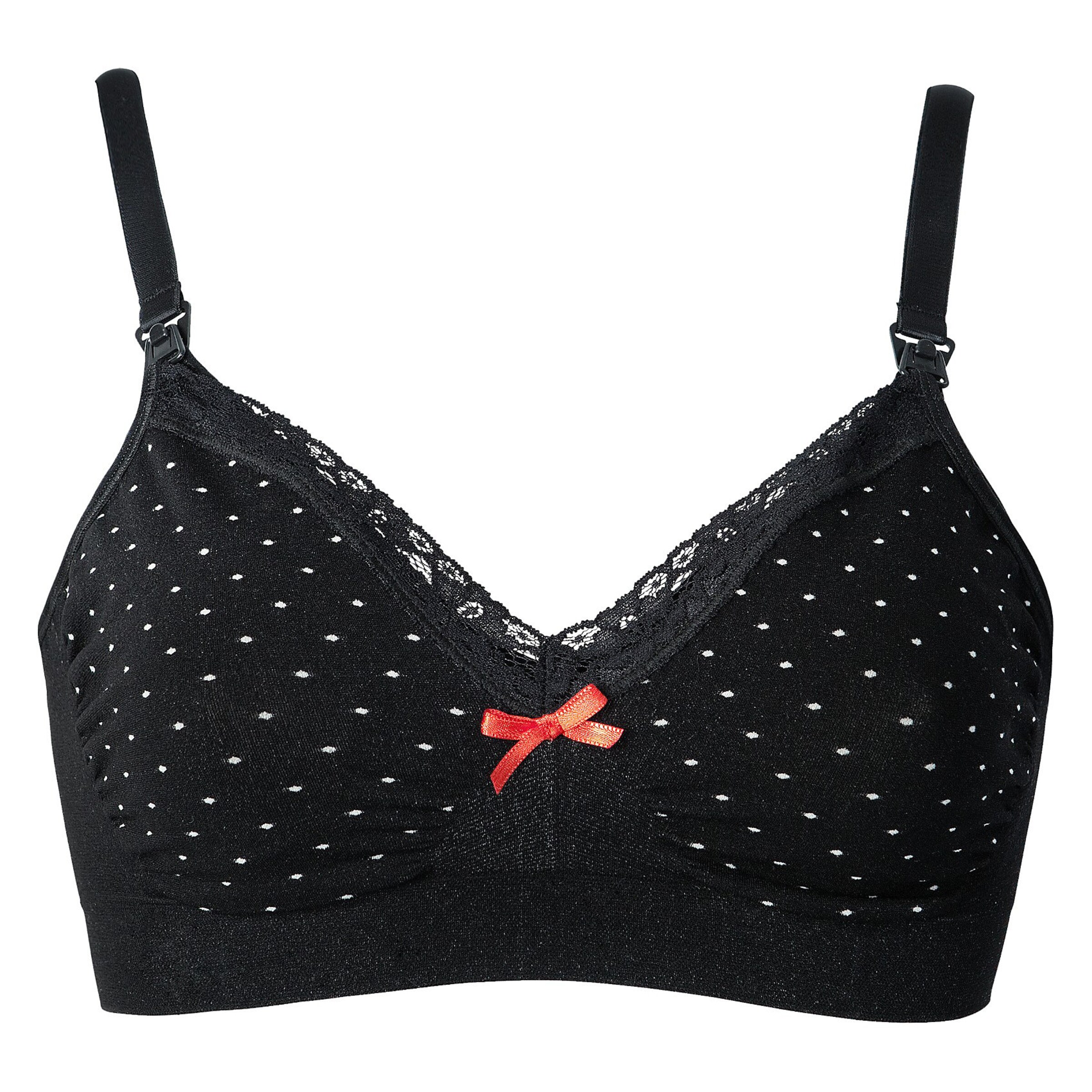 BOOB - Still-BH 'Fast Food Dotted' in schwarz